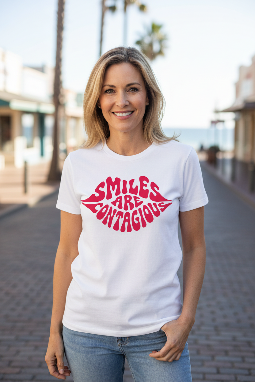 Smiles Are Contagious - Red 35-60 model